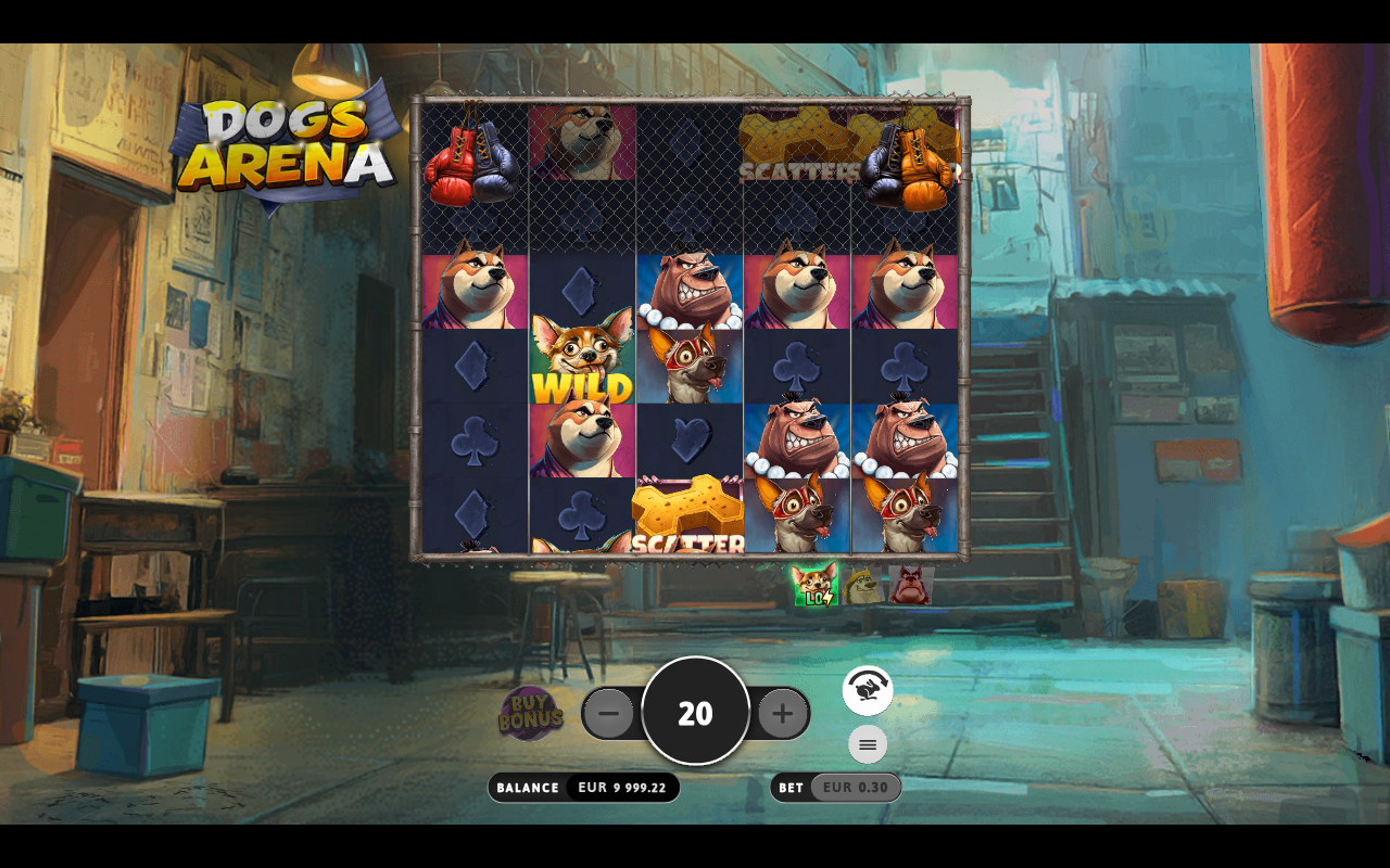Dogs Arena gameplay