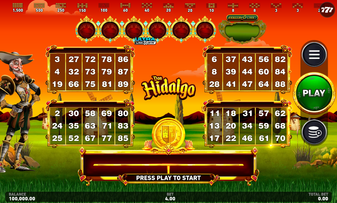 Don Hidalgo Ultra Link&Win base game