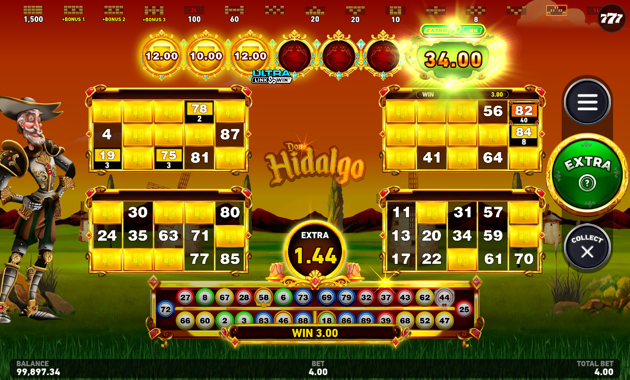 Don Hidalgo Ultra Link&Win gameplay