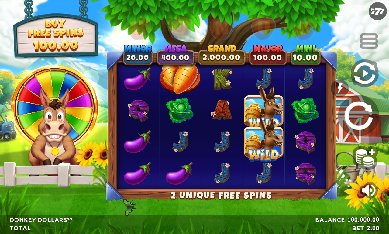 Donkey Dollars base game