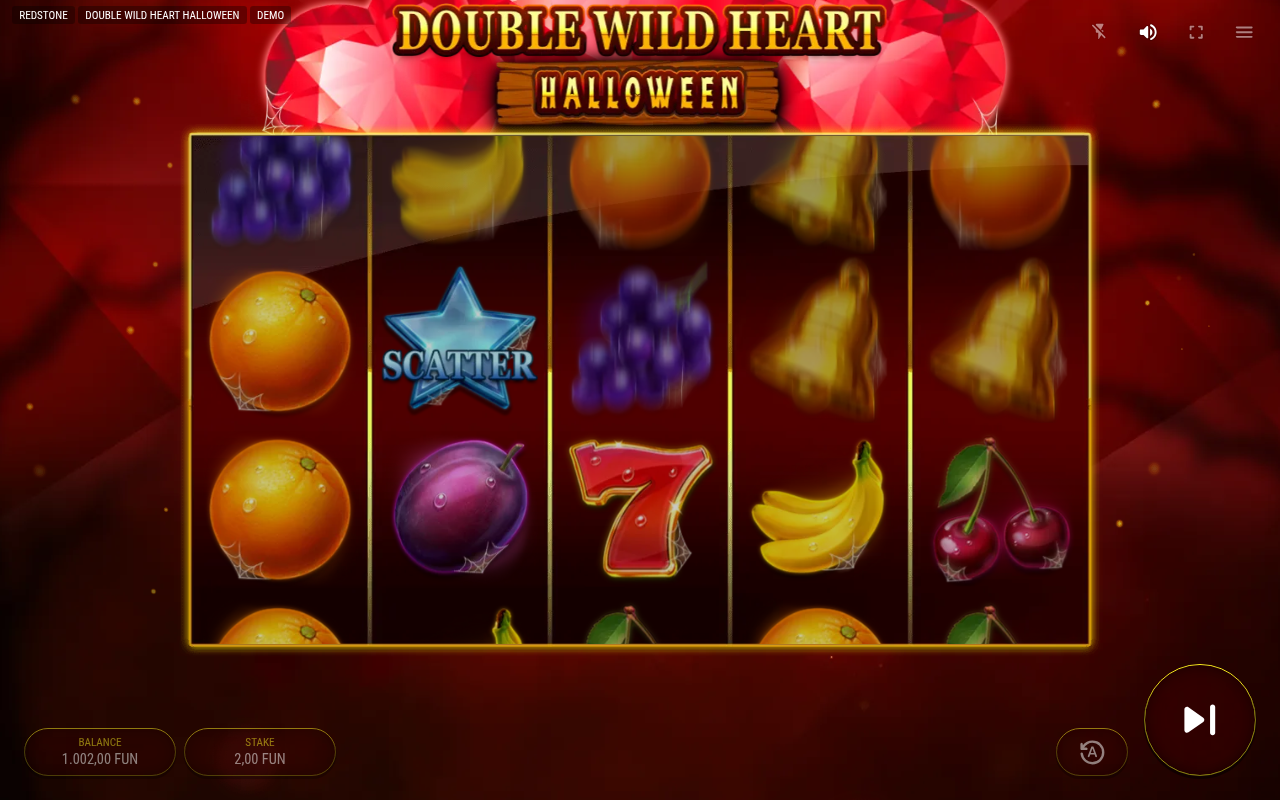 Double Wild Heart Halloween wild gameplay