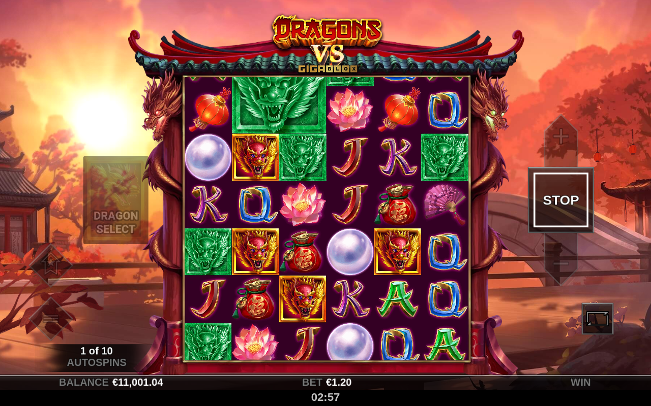 Dragons vs GigaBlox gameplay