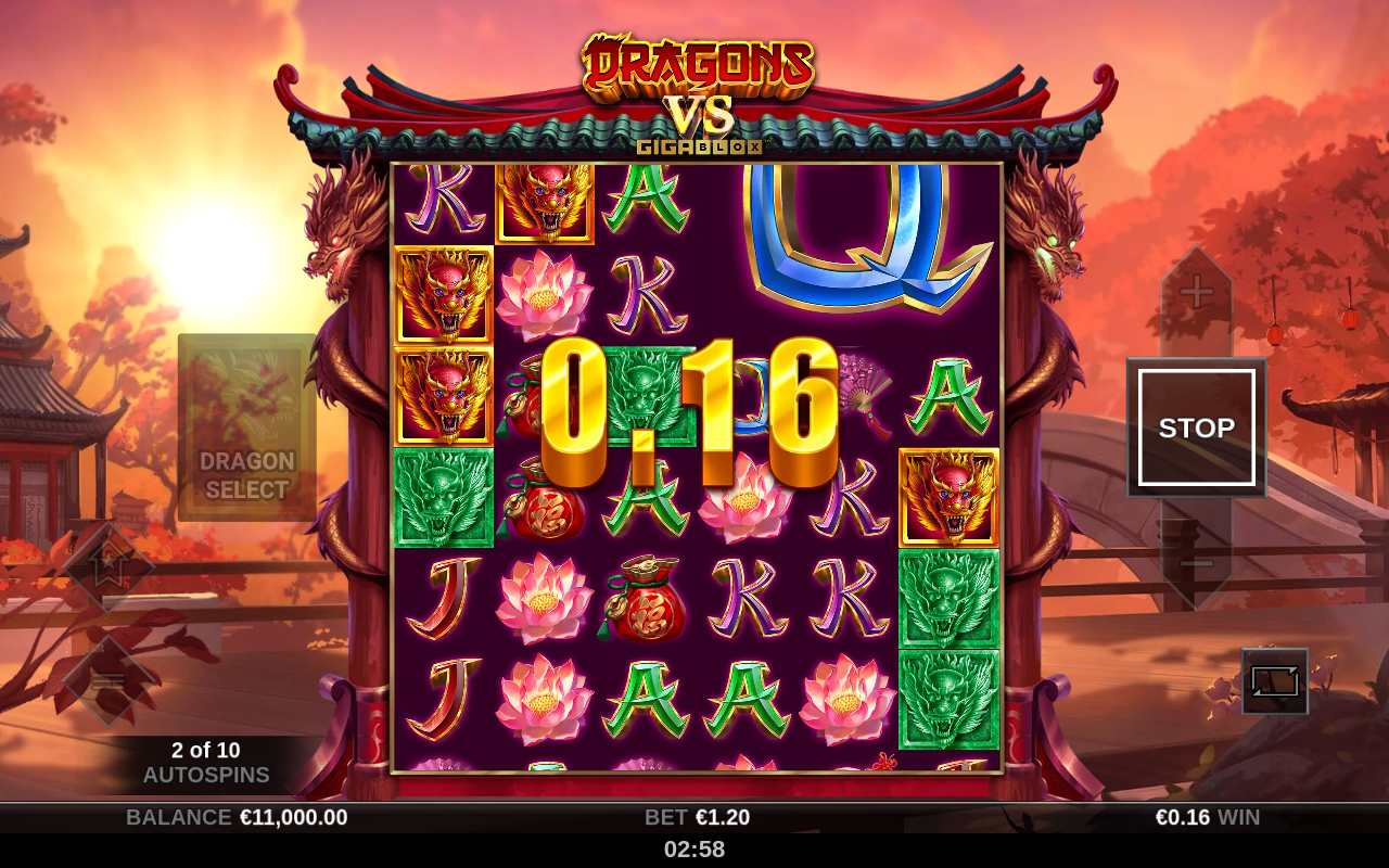 Dragons vs GigaBlox gameplay