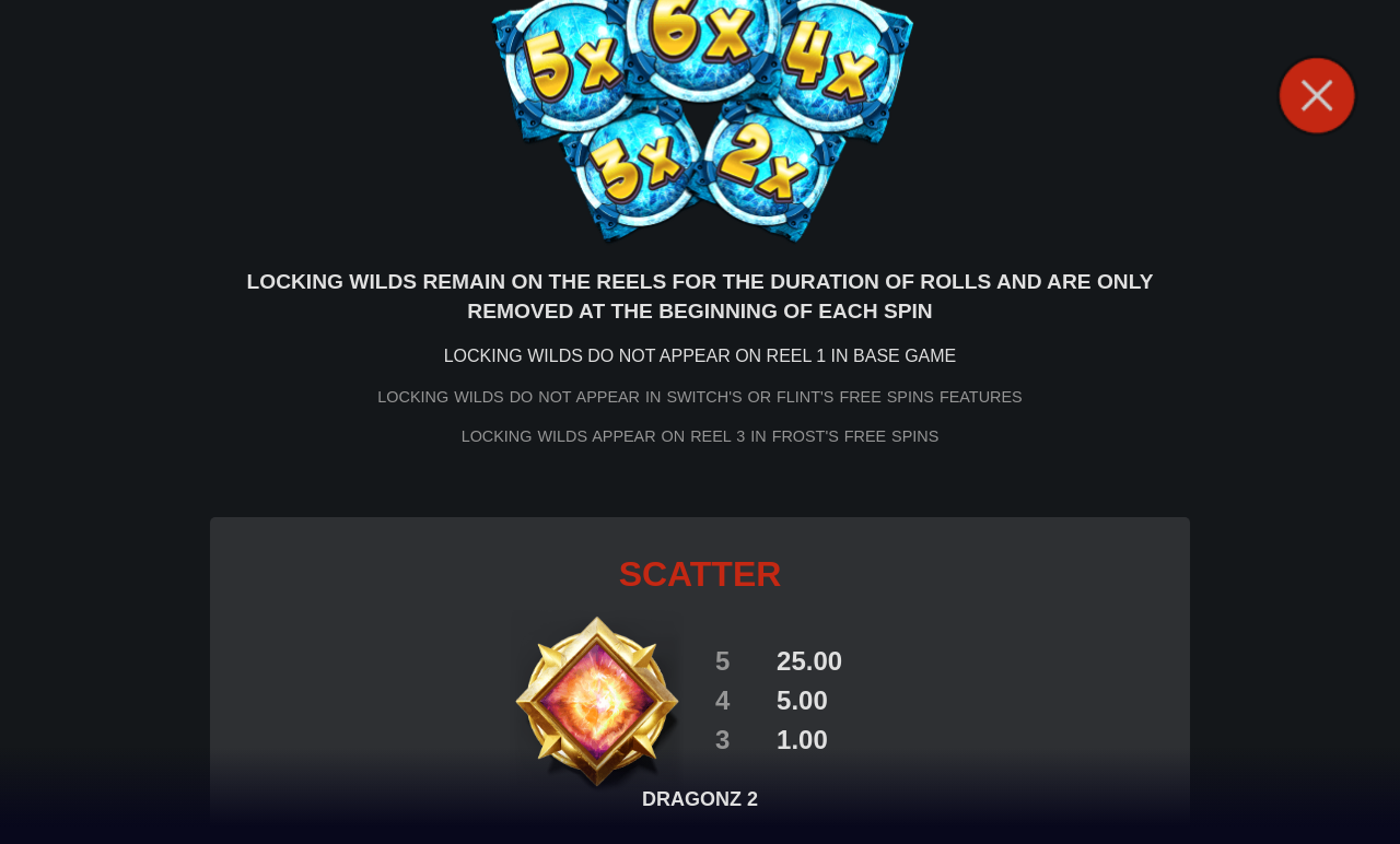 Dragonz 2 information screen