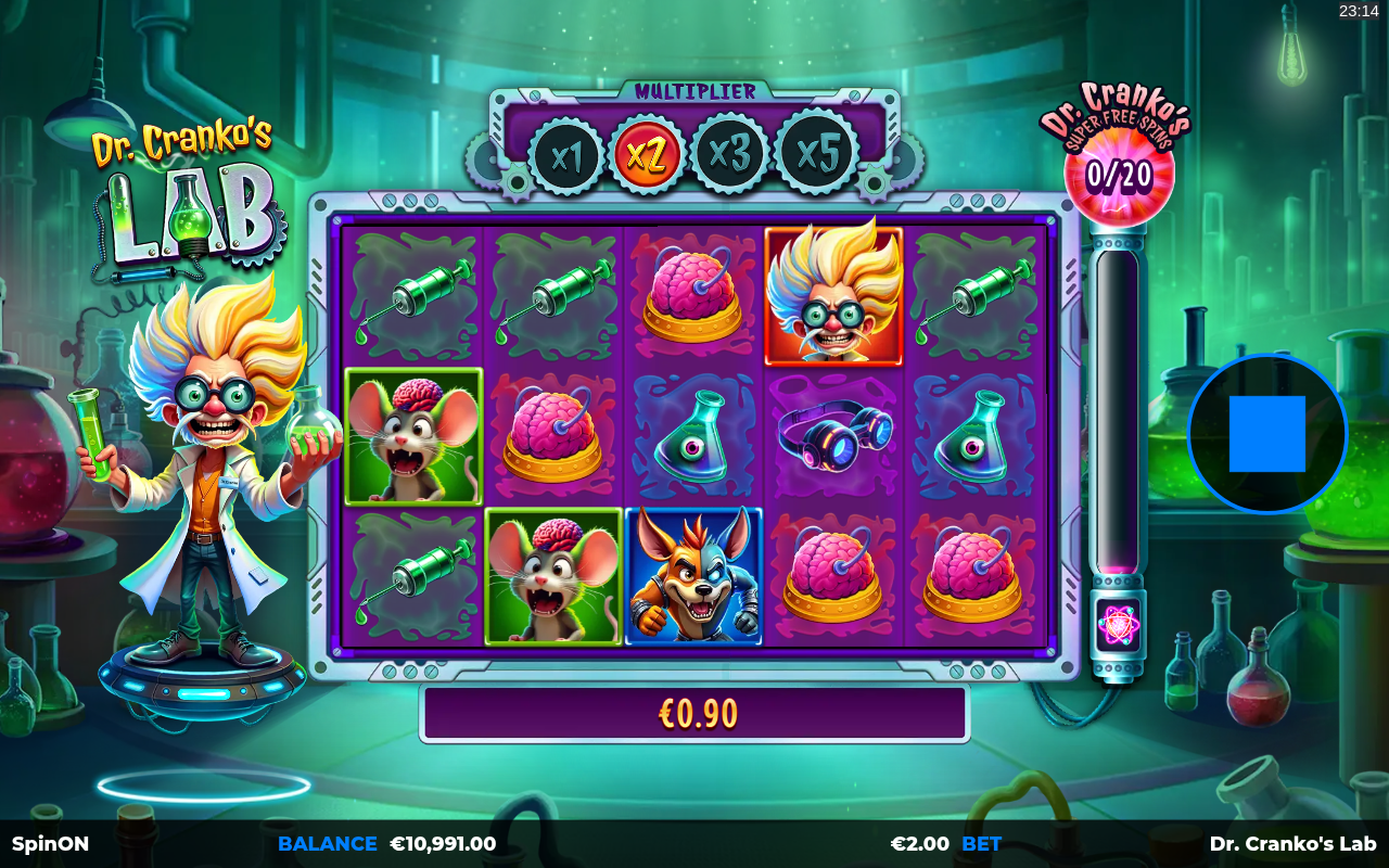 Dr. Cranko's Lab gameplay