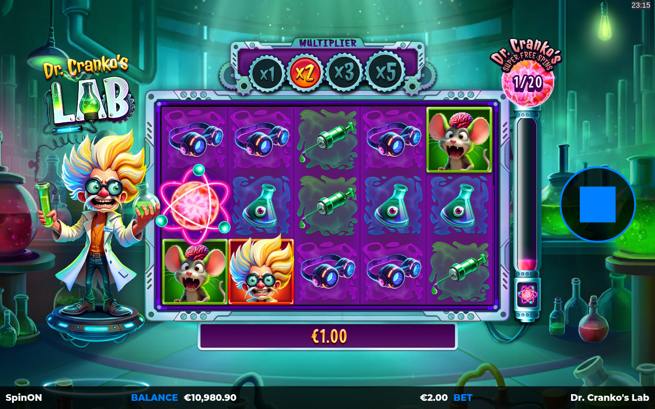 Dr. Cranko's Lab gameplay
