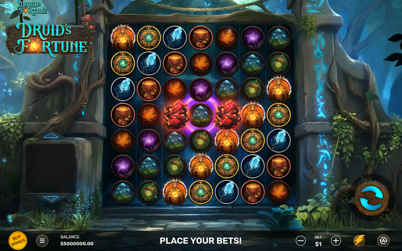 Druid's Fortune gameplay