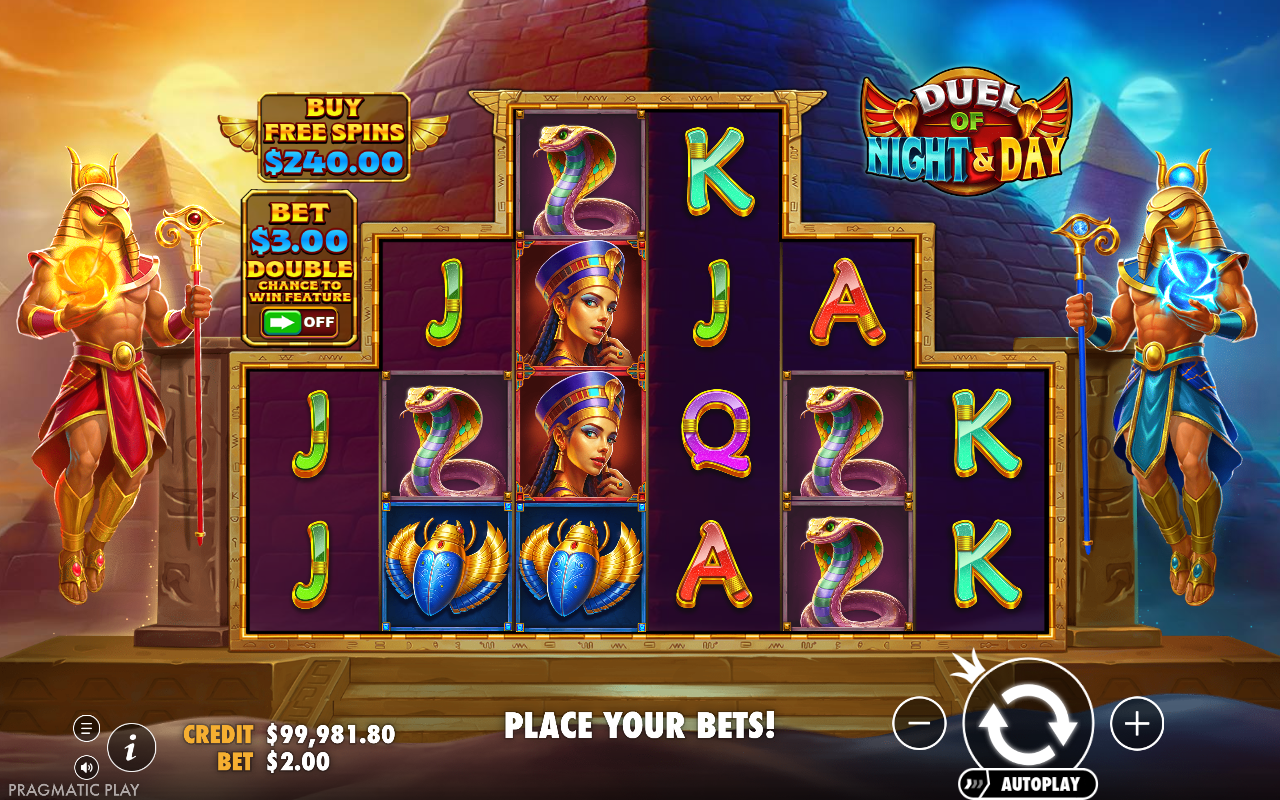 Duel of Night & Day gameplay with Sun meter active