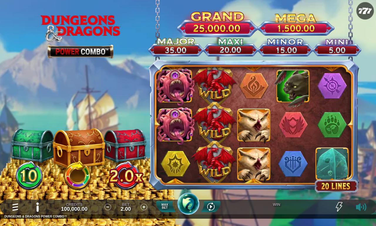 DUNGEONS & DRAGONS POWER COMBO base game