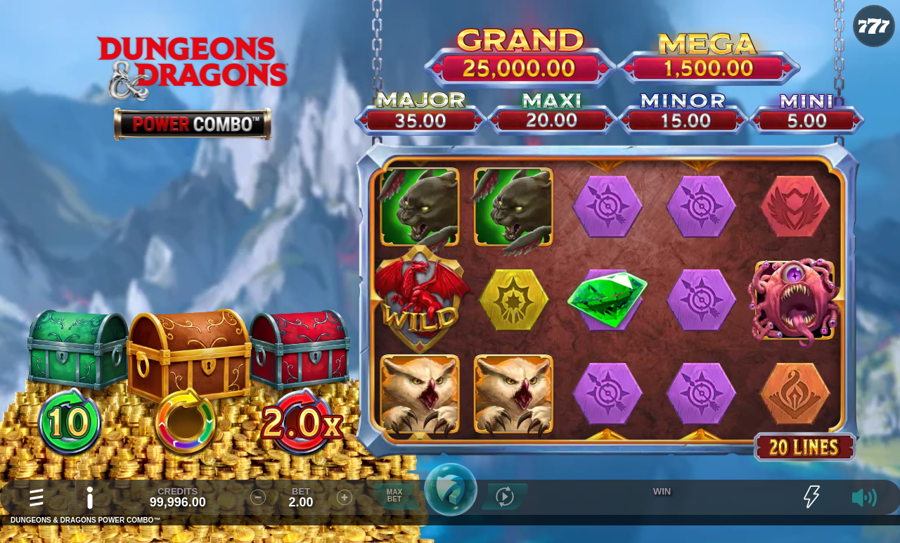 DUNGEONS & DRAGONS POWER COMBO gameplay
