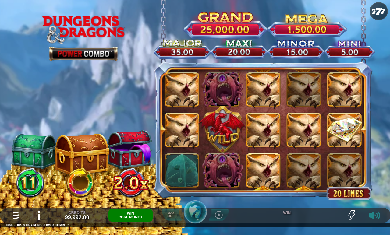 DUNGEONS & DRAGONS POWER COMBO gameplay