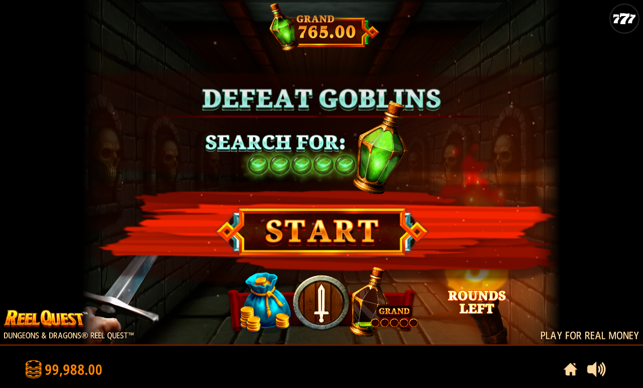 Dungeons & Dragons Reel Quest gameplay