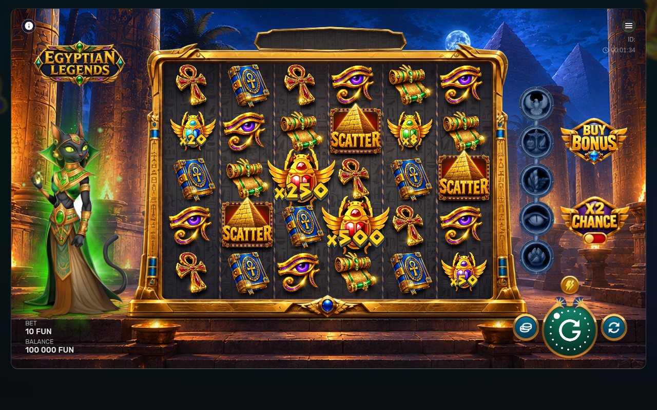 Egyptian Legends base game