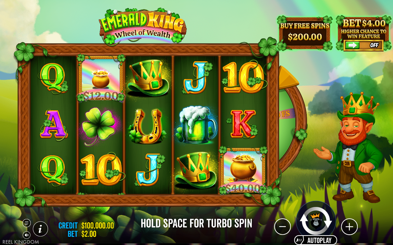 Emerald King - Wheel of Wealth base game