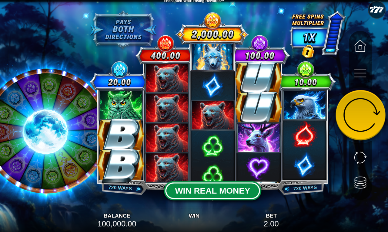 Enchanted Wolf: Rising Rewards base game