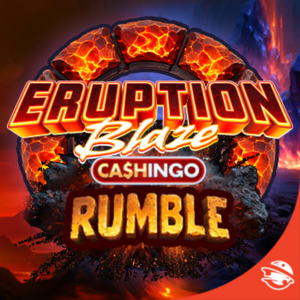 Eruption Blaze CASHINGO Rumble slot by Slingshot Studios