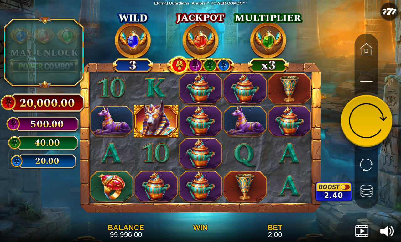 Eternal Guardians: Anubis POWER COMBO base game