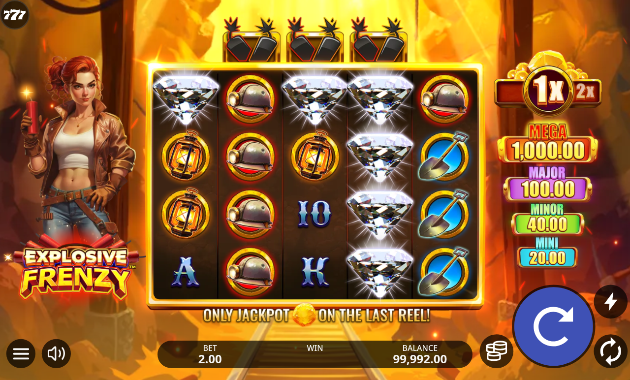 Explosive Frenzy gameplay