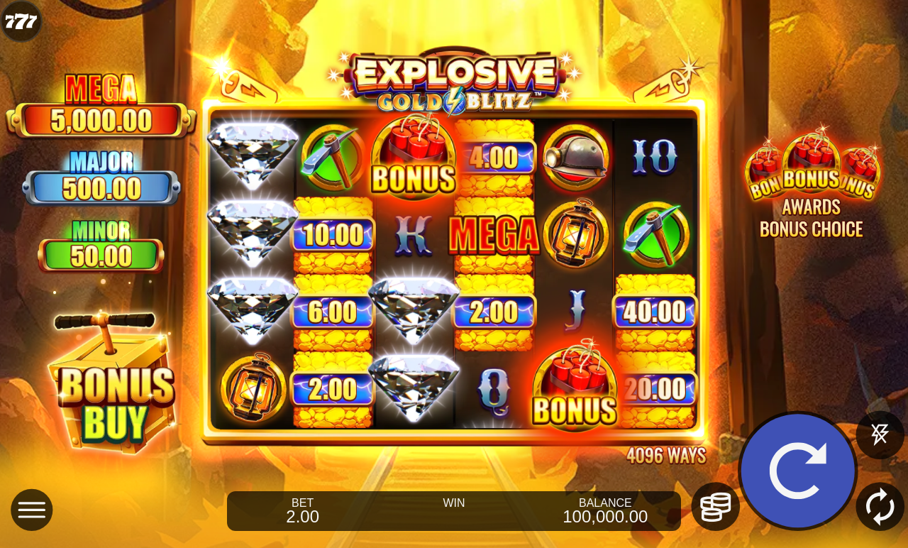Explosive Gold Blitz base game