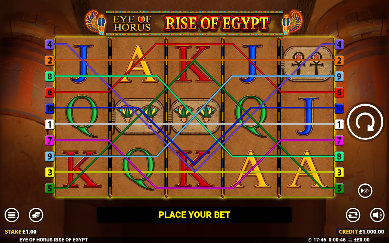 Eye Of Horus Rise Of Egypt base game