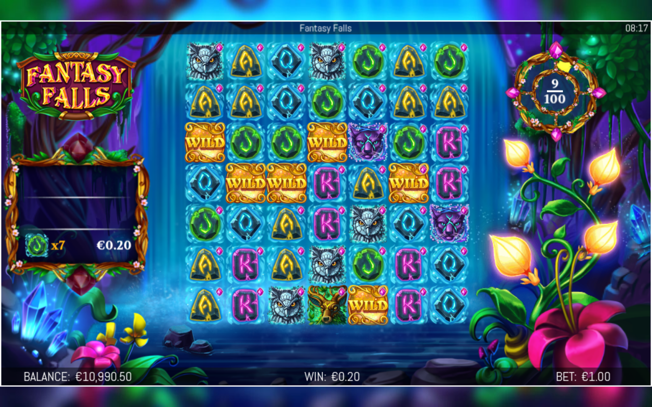Fantasy Falls gameplay