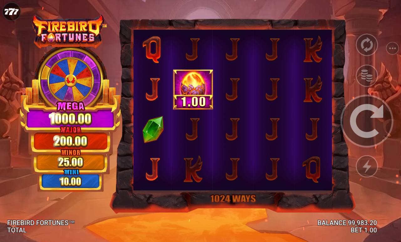 Firebird Fortunes gameplay