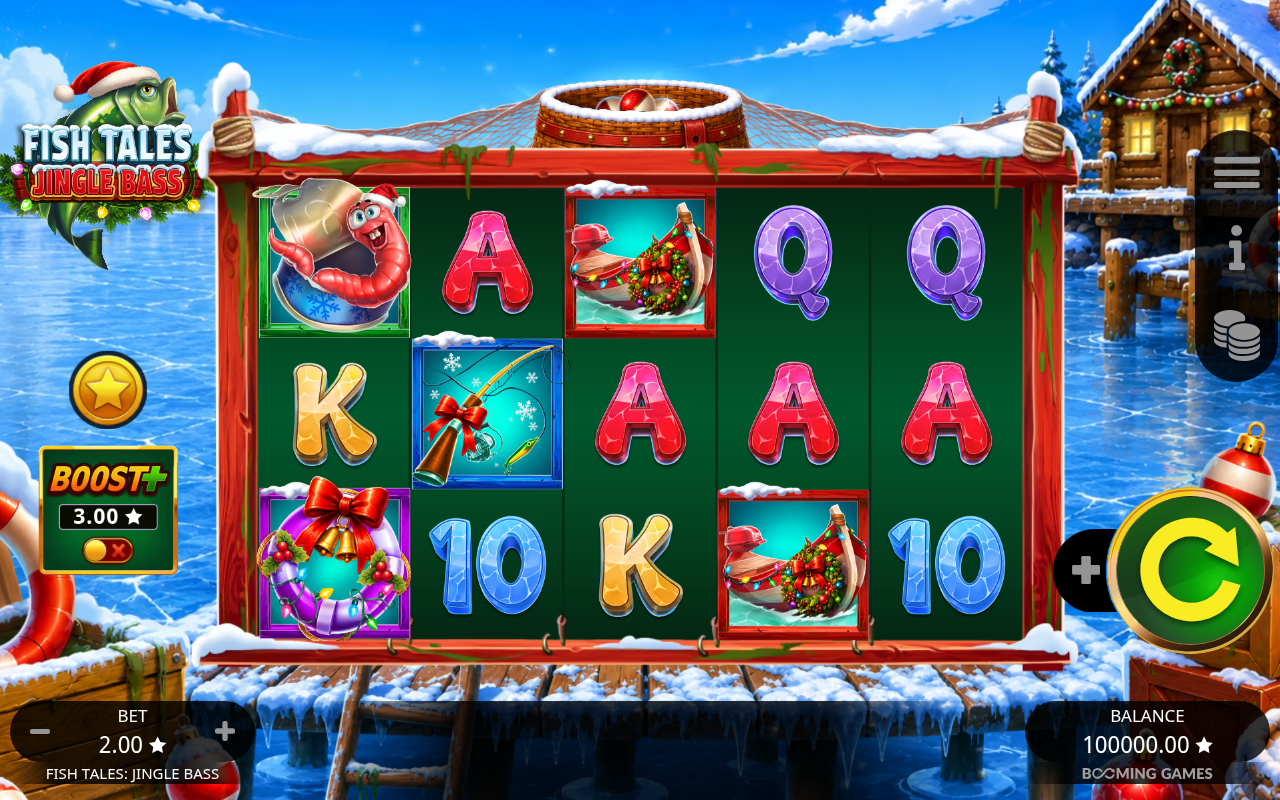 Fish Tales Jingle Bass base game
