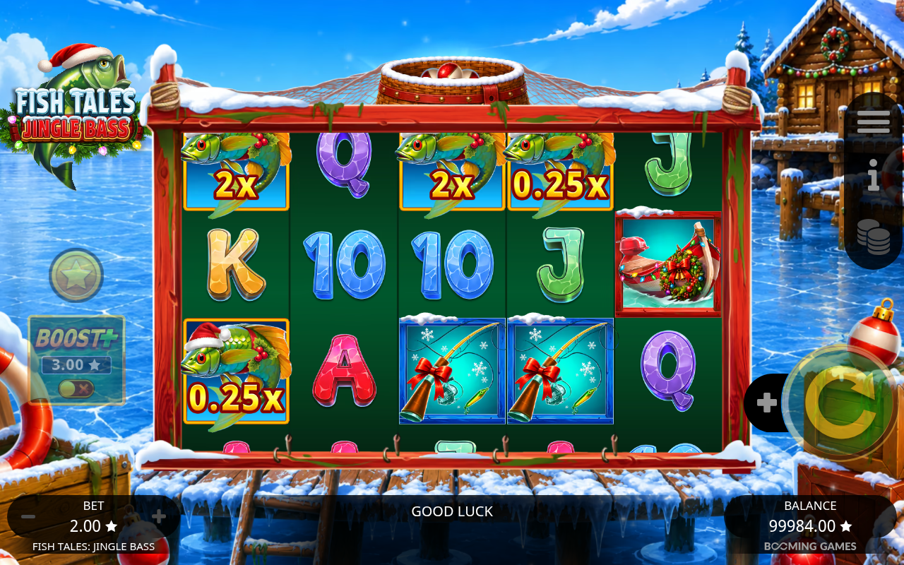 Fish Tales Jingle Bass gameplay
