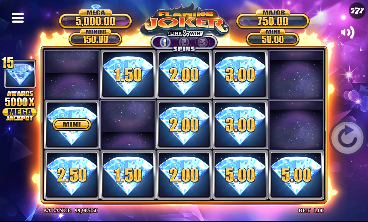 Flaming Joker Link&Win gameplay