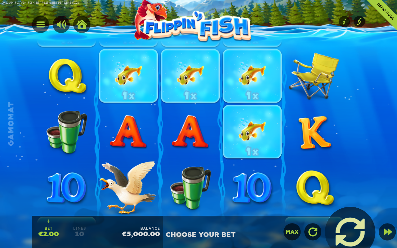 Flippin' Fish base game