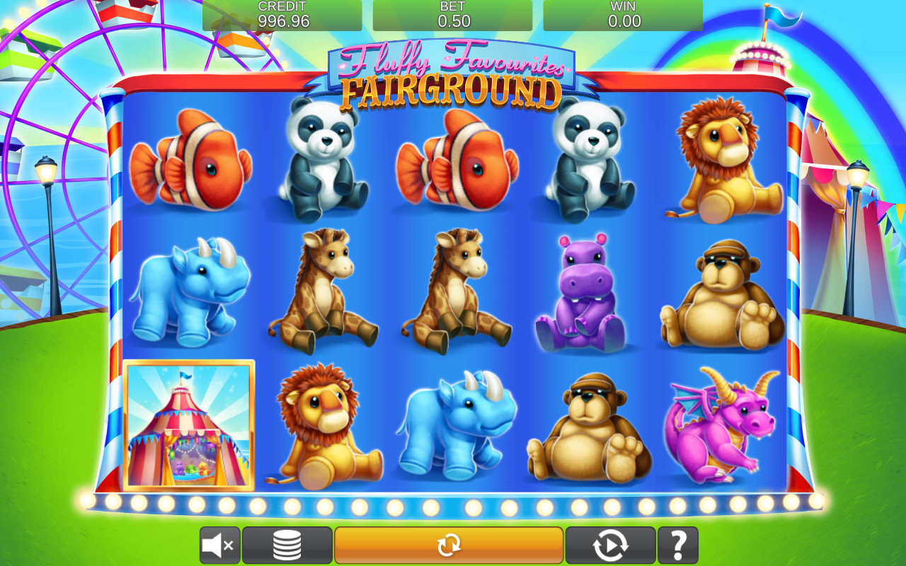 Fluffy Favourites Fairground gameplay