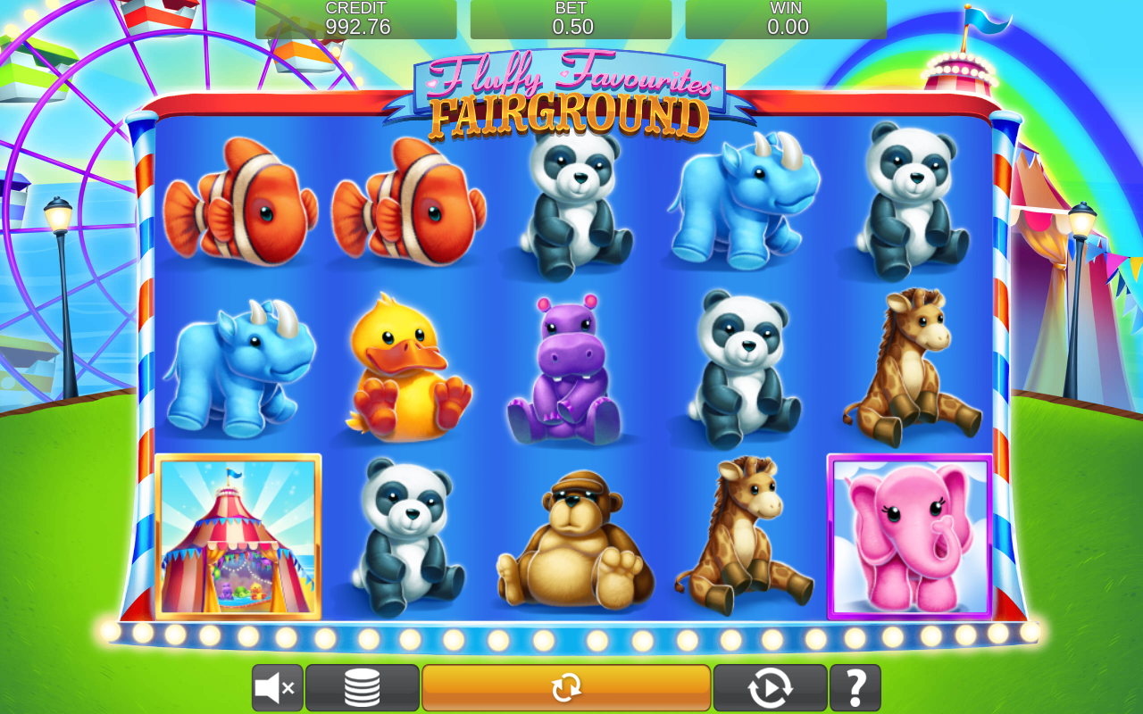 Fluffy Favourites Fairground base game