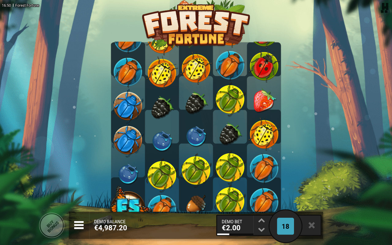 Forest Fortune Extreme gameplay