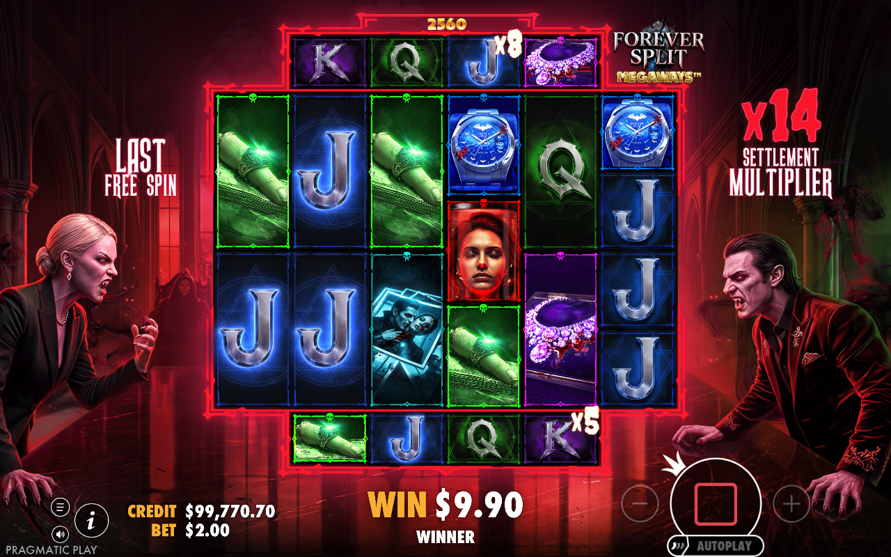 Forever Split bonus round