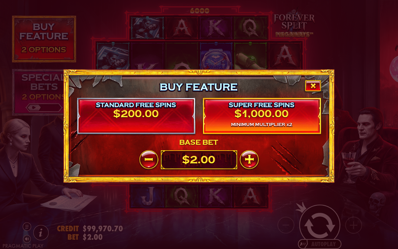 Forever Split bonus buy