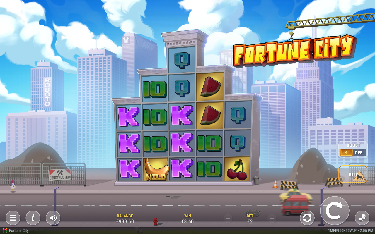 Fortune City gameplay