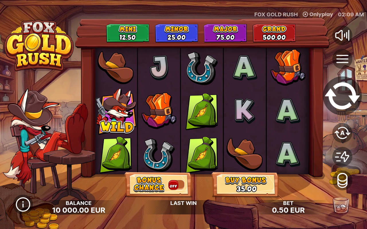 Fox Gold Rush base game
