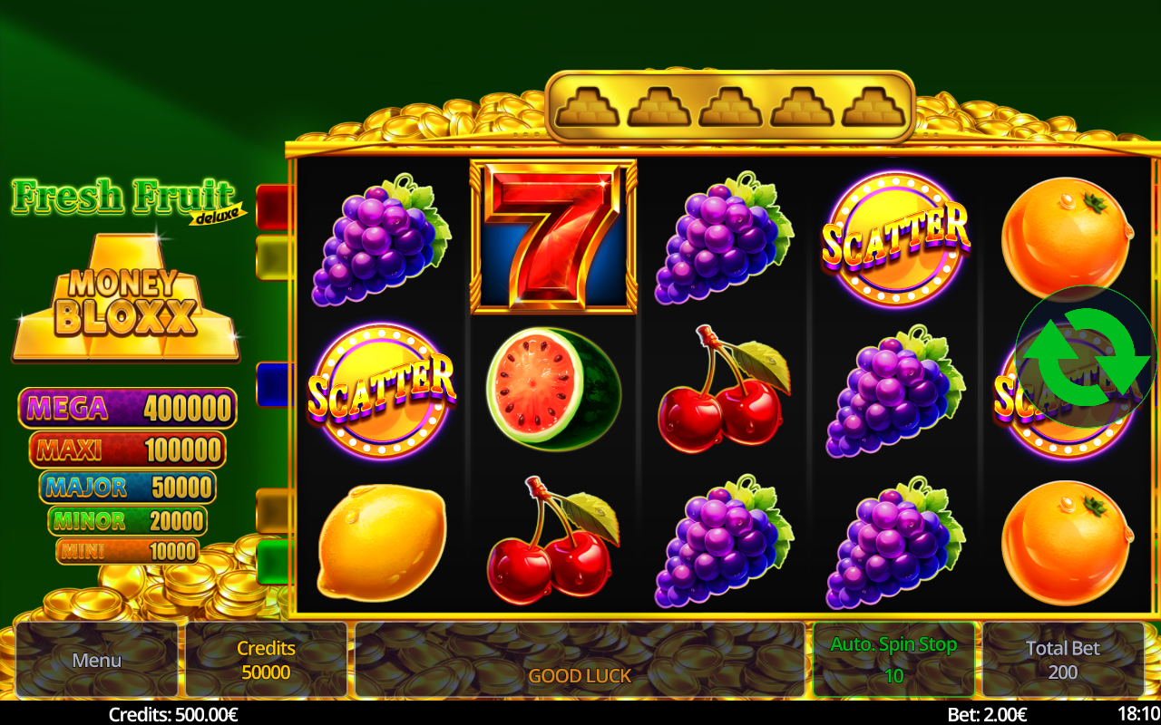 Fresh Fruit deluxe Money Bloxx gameplay