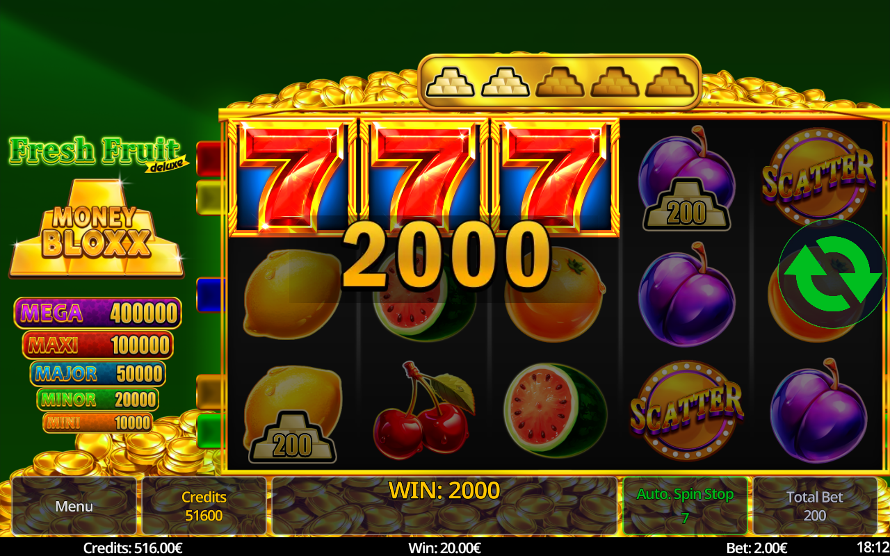 Fresh Fruit deluxe Money Bloxx gameplay