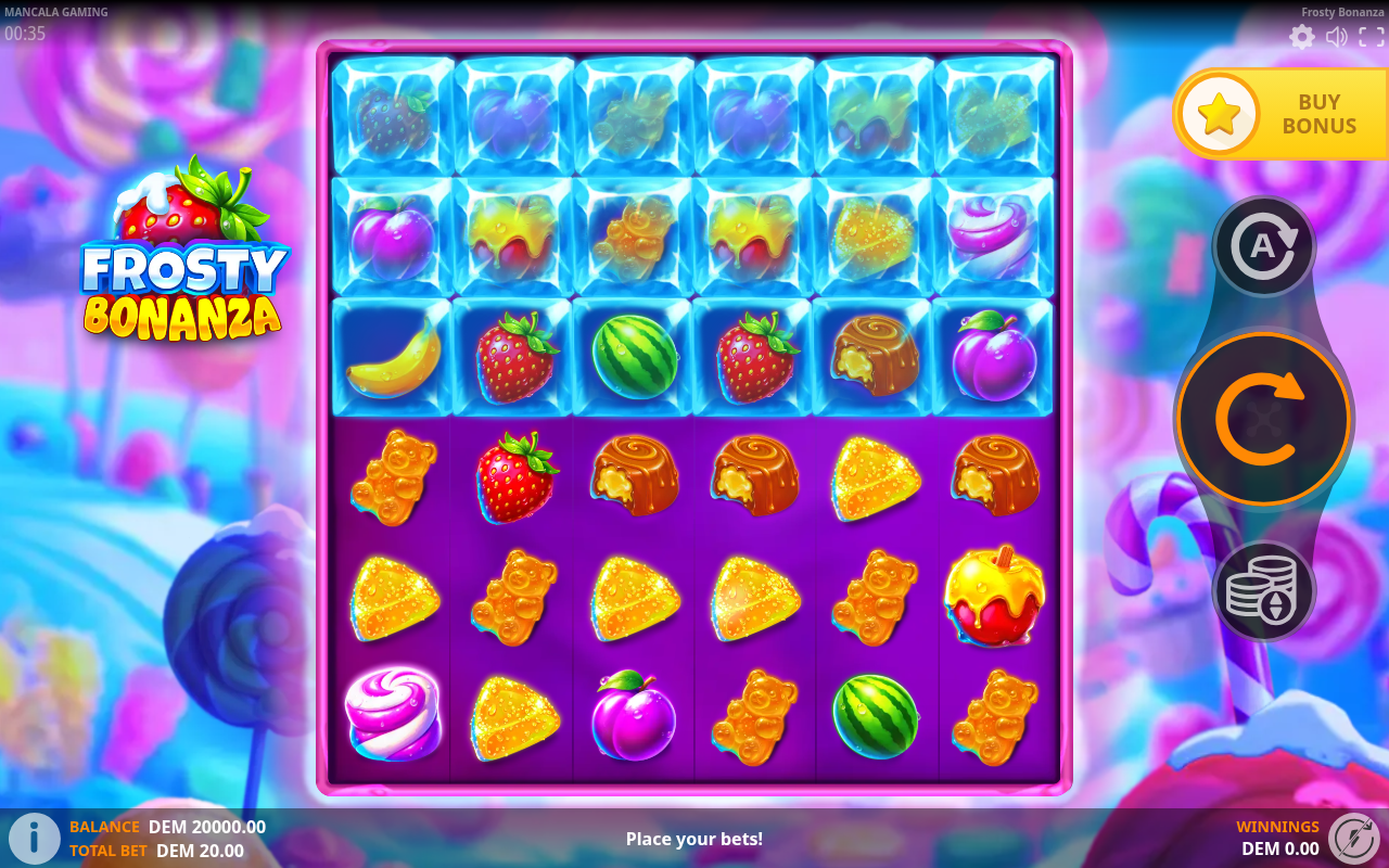 Frosty Bonanza base game