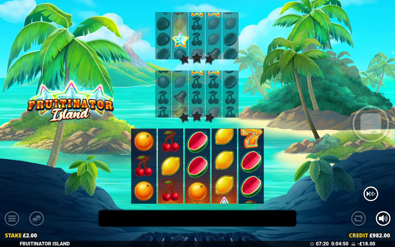 Fruitinator Island gameplay