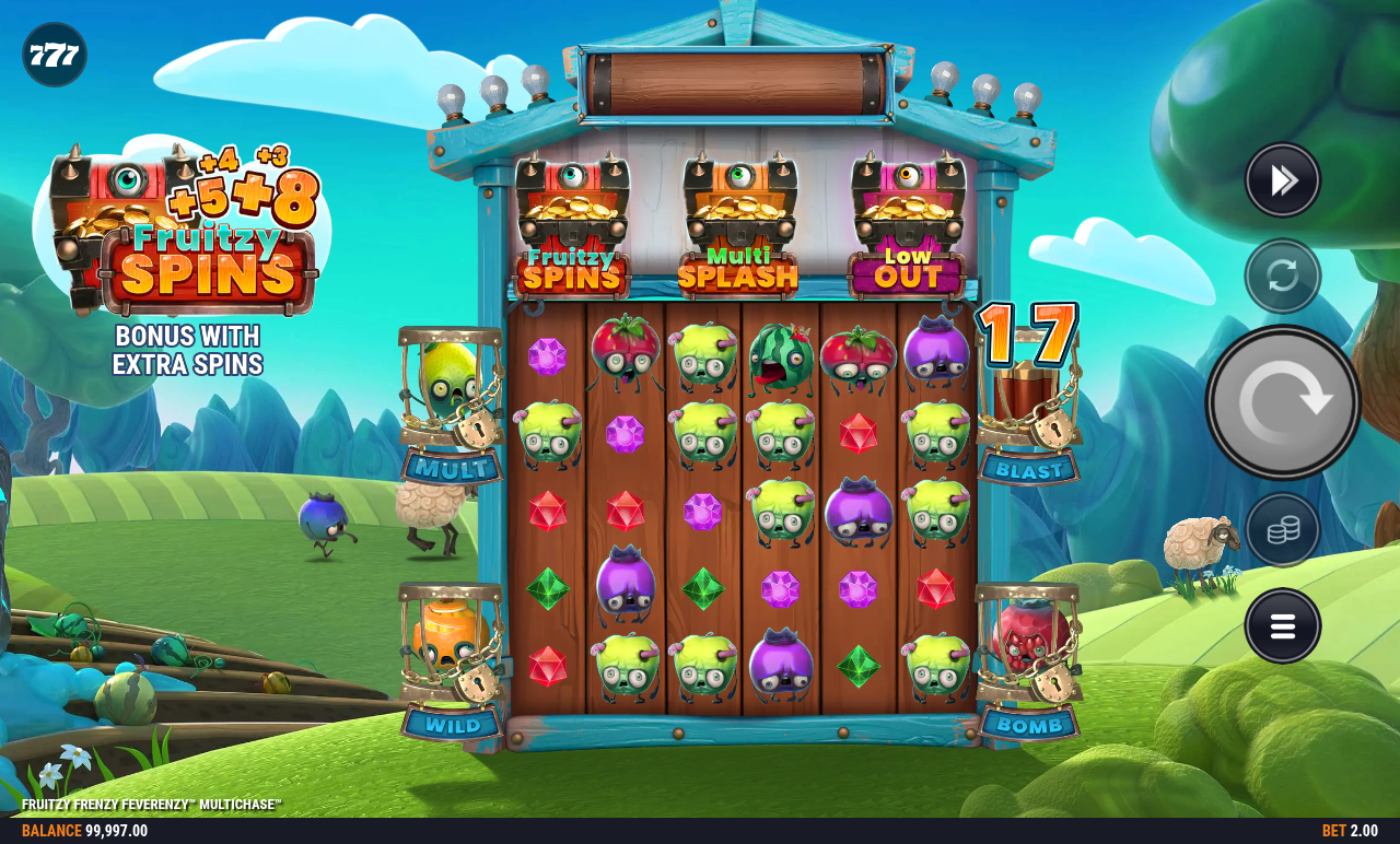 Fruitzy Frenzy Feverenzy MultiChase gameplay