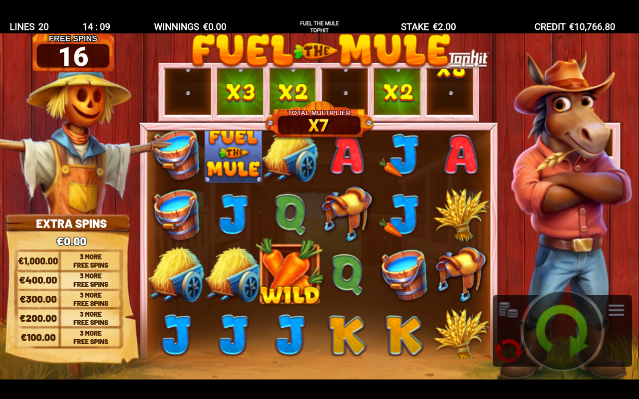 Fuel the Mule gameplay