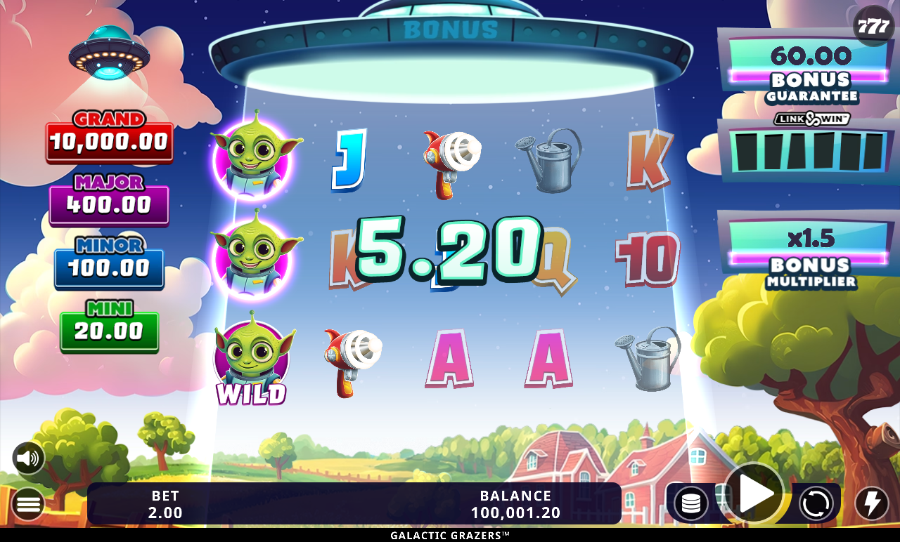 Galactic Grazers gameplay