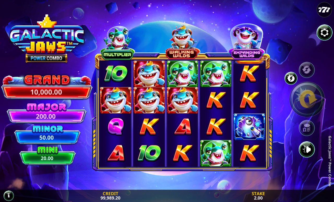 Galactic Jaws Power Combo gameplay