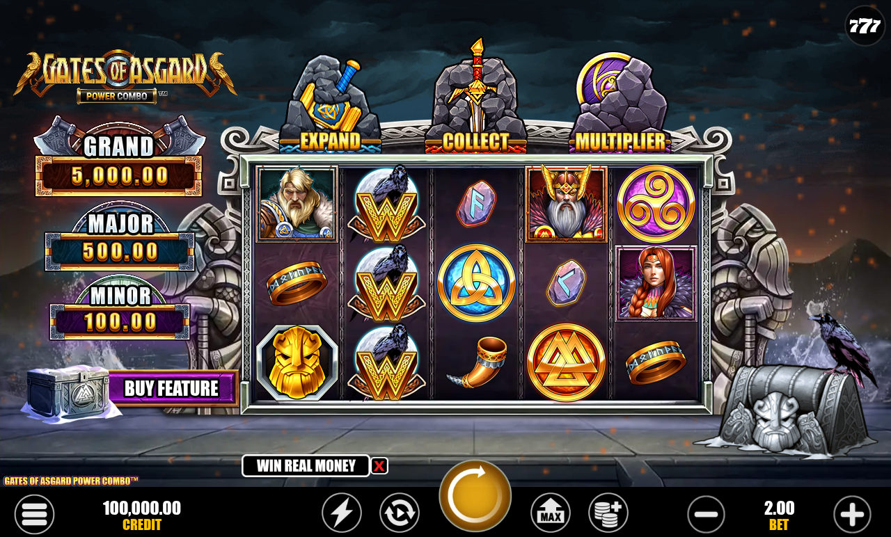 Gates of Asgard Power Combo base game