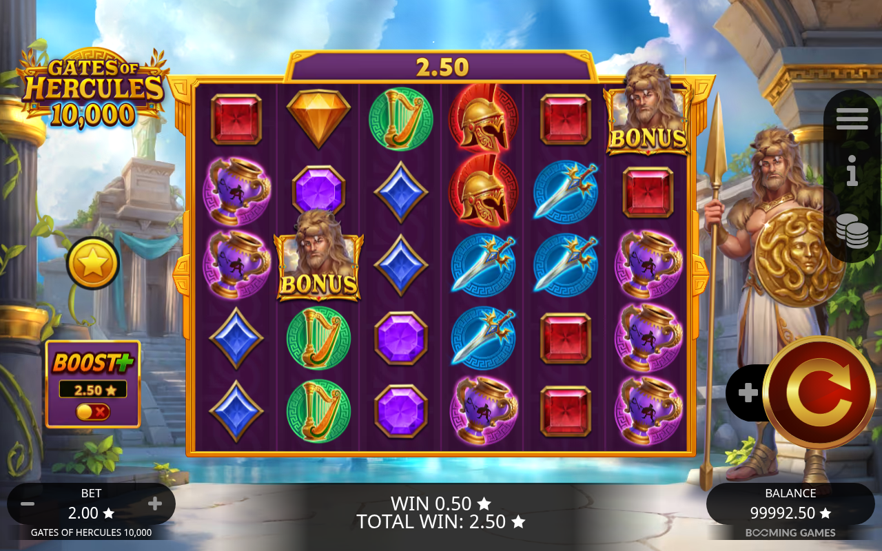 Gates of Hercules 10,000 base game