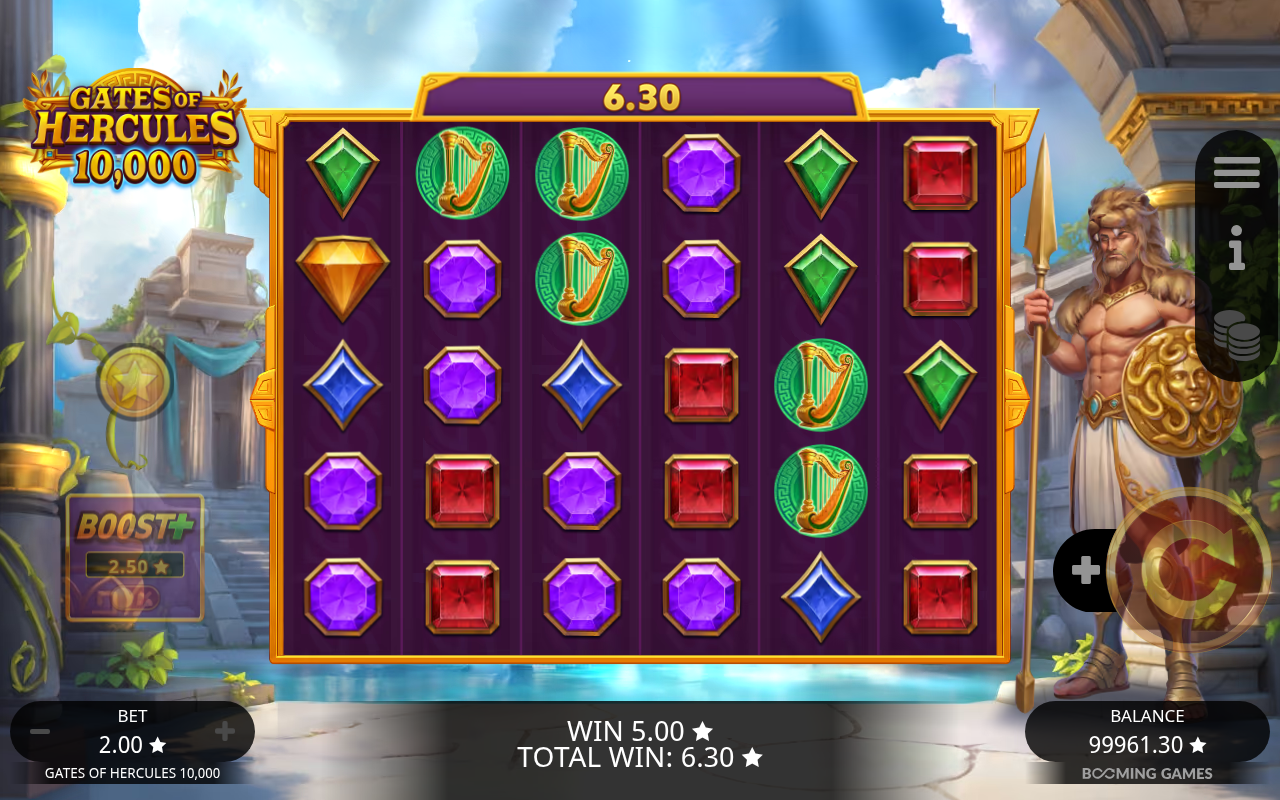 Gates of Hercules 10,000 gameplay