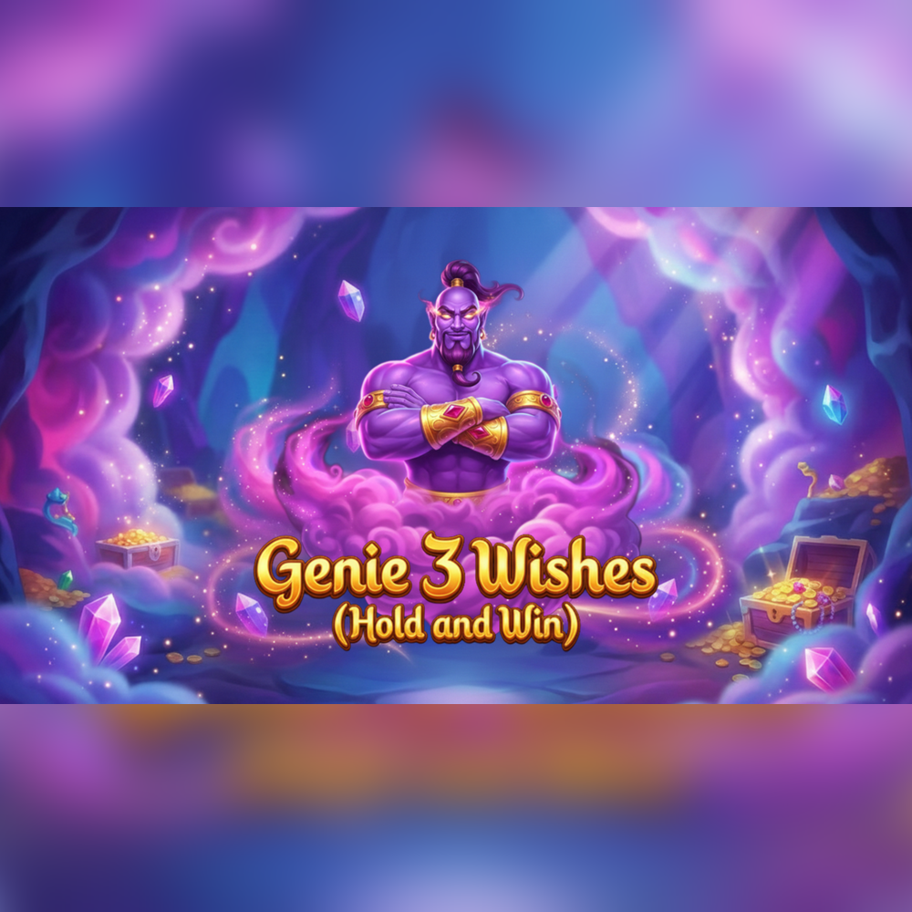 Genie S 3 Wishes Hold And Spin slot by Gametimetec