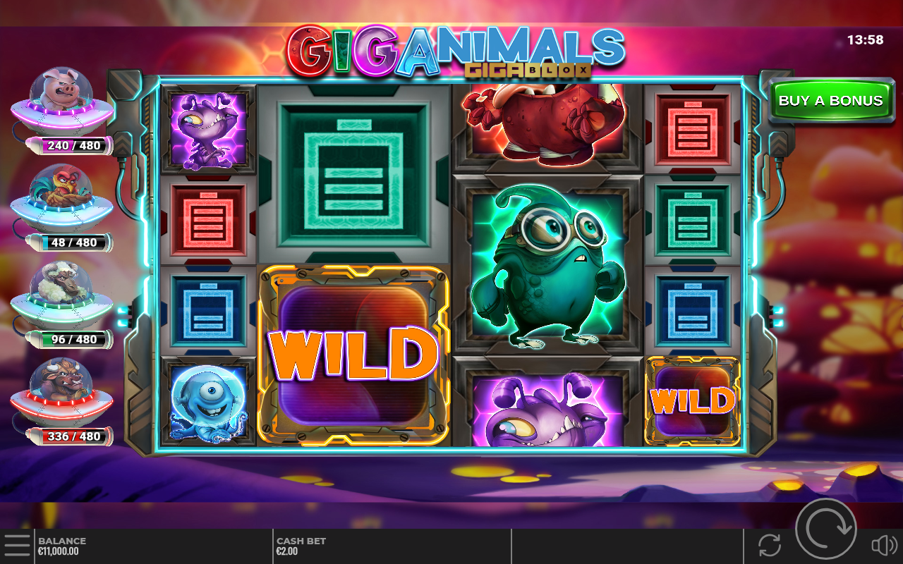 Giganimals GigaBlox base game